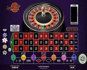 Spread Bet Roulette  -  Playtech